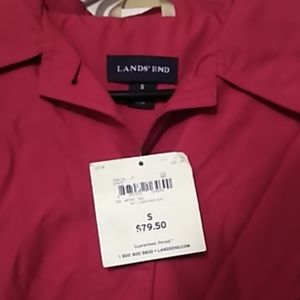 Women s RED LANDS' END BRAND NEW COAT